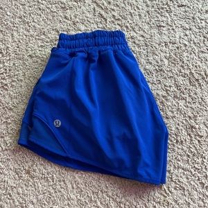 Blue Lululemon Shorts